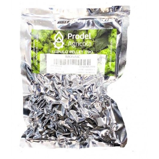 LUPULO MOSAIC 11,6 AA 2020 PAQUETE 100 G PELLET T 90